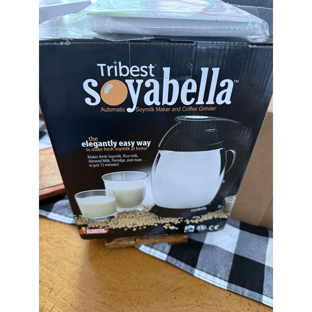 Milk Maker Soy Nut  Tribest Soyabella SB103B Black StainlessSteel Coffee Grinder
